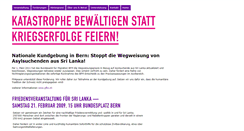 Desktop Screenshot of fit4peace.ch
